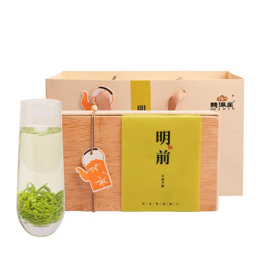 聼瀑崖 湖北硒都恩施玉露100g（特级）古法蒸清绿茶礼盒 商品图1