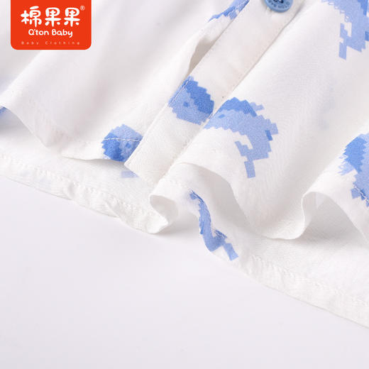 棉果果商场同款男童男宝夏季男童男宝新品短袖衬衫M212150423283 商品图3