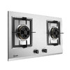 Gratle JZT-L500S  JZT-L500G 天然气双灶台嵌两用不锈钢（钢化玻璃）燃气灶 商品缩略图6