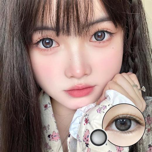 kikicon正品半年抛 | 奶糖灰美瞳 | 直径14.5着色13.9 | 韩国产 商品图0