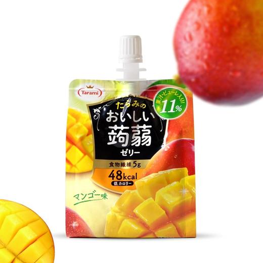 日本Tarami蒟蒻果冻芒果味150g 商品图0