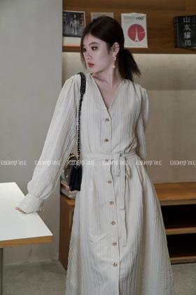 【门店同款】春季定制面料连衣裙 150206178