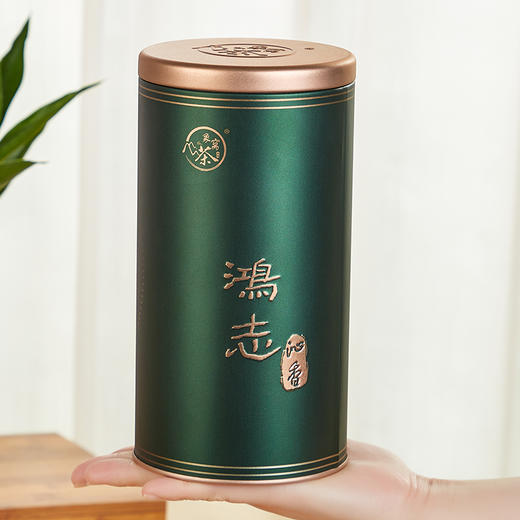 象窝茶鸿志沁香罐装绿茶高山云雾新兴特产 鸿志沁香绿茶 125g * 1罐 125g 商品图2