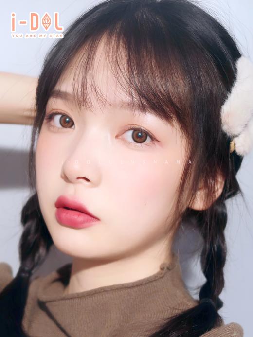 正品IDOL系列劳拉棕美瞳年抛/半年抛混发 直径14.0着色13.6韩国产 商品图7