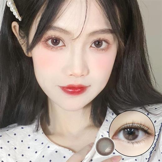 Haniicon正品半年抛| 小澈粉棕美瞳 |直径14.0着色13.4 |新国货 商品图0