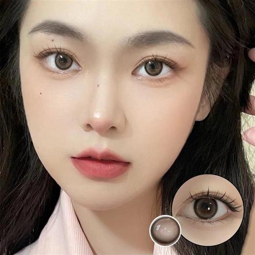 Hancon正品半年抛 | 微笑弹珠黑美瞳 | 直径14.2着色13.6| 新国货 商品图0