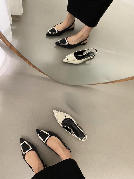 【门店同款】春季法式平底一脚蹬单鞋 150304317 商品图1
