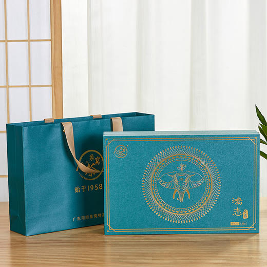 象窝茶鸿志甘露礼盒装绿茶高山云雾新兴特产 甘露绿茶 5g * 36袋 180g 商品图2