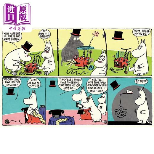 【中商原版】Moomin and the Martians (PB) (full-colour comic strips)桥梁漫画书：姆明和火星人 英文原版 进口图书 儿童漫画图画小说 商品图4