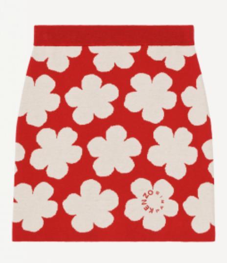 【特价商品不退不换】KENZO 半身裙女  FC62JU3263CO-21 .WOOL 商品图0