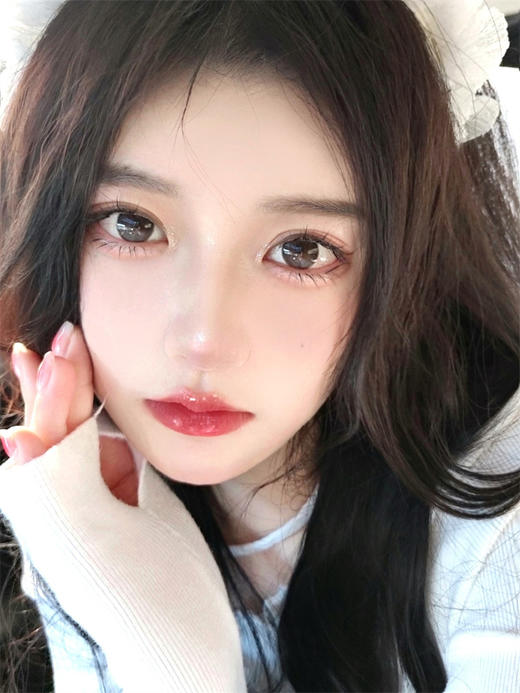 正品半年抛 Pekopeko系列绵绵冻 牛乳绵绵 直径14.0着色13.2 韩国 商品图2