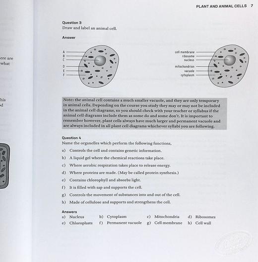 【中商原版】新加坡教辅 GCSE O level Guide Biology by Example GCSE OLEVEL考试生物指导示例 商品图6