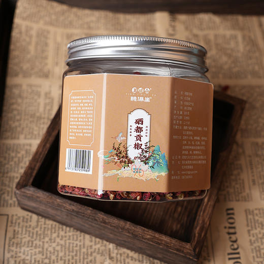 聼瀑崖 湖北恩施硒都贡椒花椒佐料调味品 100g/罐 商品图0