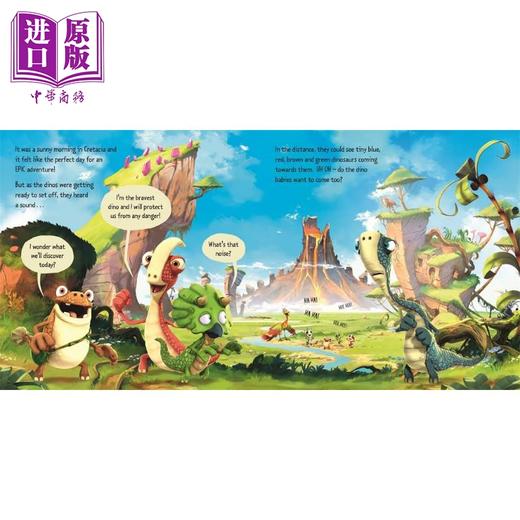 【中商原版】Gigantosaurus - The Dino-Sitters Club 小恐龙大冒险 恐龙托儿所 英文原版 进口图书 儿童绘本 动物故事图画书 商品图3