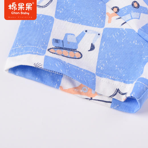 棉果果商场同款男童男宝夏季新品短袖T恤M212140223286 商品图5