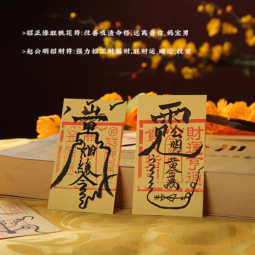 灵机吉品 天师福包赠道长亲自手绘福卡 放于手机壳内  方方面面 商品图3