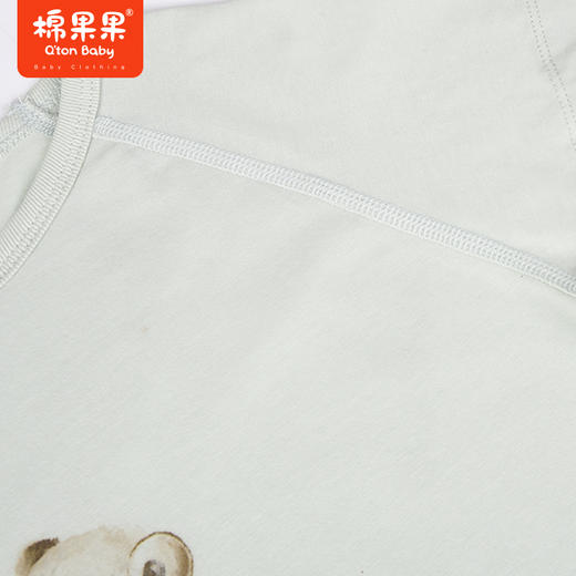 棉果果商场同款80-130码抗菌夏季新品长款套头T恤M221140423321 商品图3