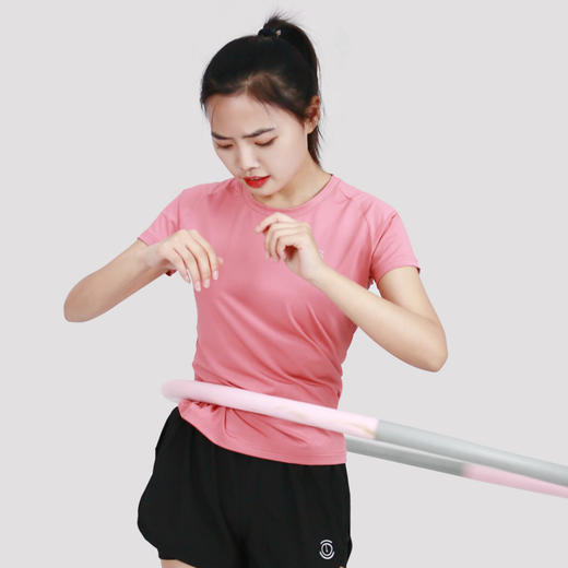 HUAPAO画跑 运动健身弹力跑步T恤 基础款 商品图5