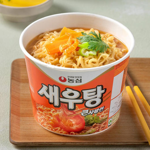 새우탕큰사발면农心鲜虾汤面大杯115g 商品图1