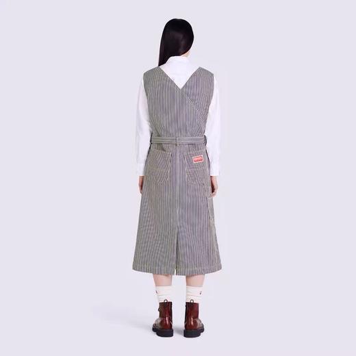 【特价商品不退不换】KENZO 女连衣裙  FC62DR2449EE-79 BLUE BLACK.COTTON 商品图1