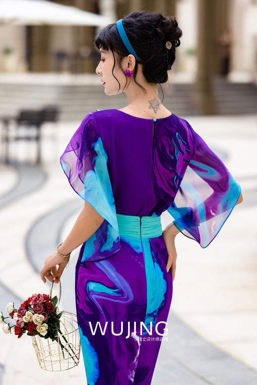 3022090 露红烟紫 薰衣草紫上衣 雾境 商品图5