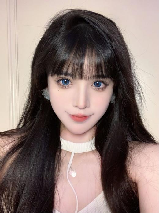 kirafairyIFAlice系列半年抛蓝钻瑞纳冰美瞳直径14.5着色13.8韩国 商品图7