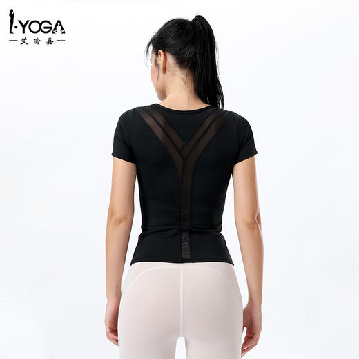 IYOGA瑜伽T恤短袖胶原蛋白短袖T037 商品图5