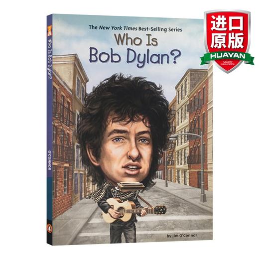 英文原版 Who Is BOB DYLAN Who Was 名人传记系列 英文版 进口英语原版书籍 商品图0