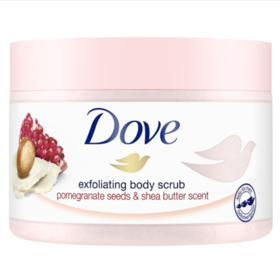 DOVE多芬红石榴乳木果味去角质身体磨砂膏