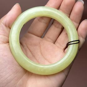 和田玉手镯-黄玉手镯