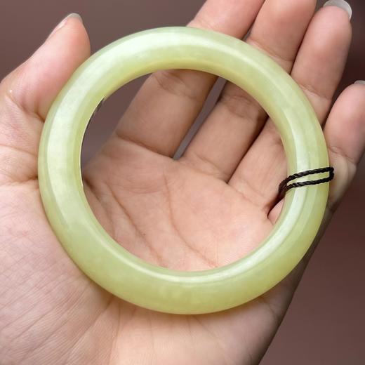 和田玉手镯-黄玉手镯 商品图0