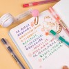 「12支装！6色可选」得力33160彩色中性笔 学生刷题记号签字笔 手账笔可爱笔芯水笔 商品缩略图3