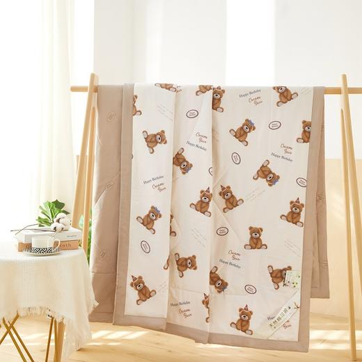 QYN-DNY棉花夏被里外双面纯棉夏凉被薄被可机洗单双人夏季被子全棉空调被 商品图8