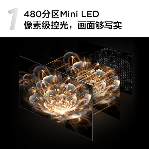 【限时折扣】TCL 55Q10G Pro 55英寸 Mini LED 480分区4K 144Hz高色域 金属全面屏电视（咨询客服送优惠大礼包） 商品图2