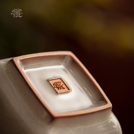 问鼎哥窑 致巧款 方鼎杯 商品图4