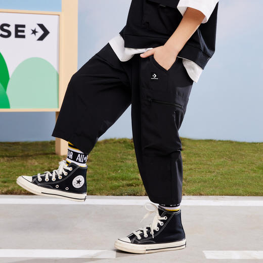 CONVERSE 夏 大童小童婴童 短裤 CNVB-WP-D624 商品图3
