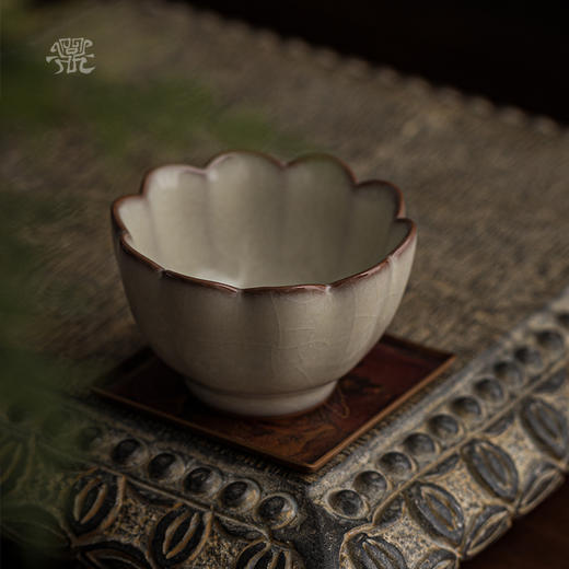 问鼎哥窑 致巧款 菡萏杯 商品图1