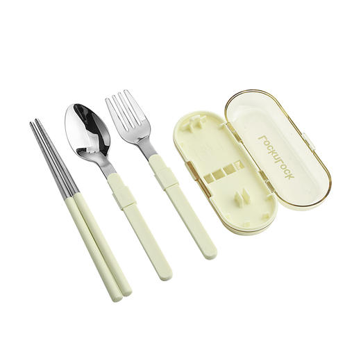 乐扣乐扣 悠悦便携餐具组(绿色) 商品图1