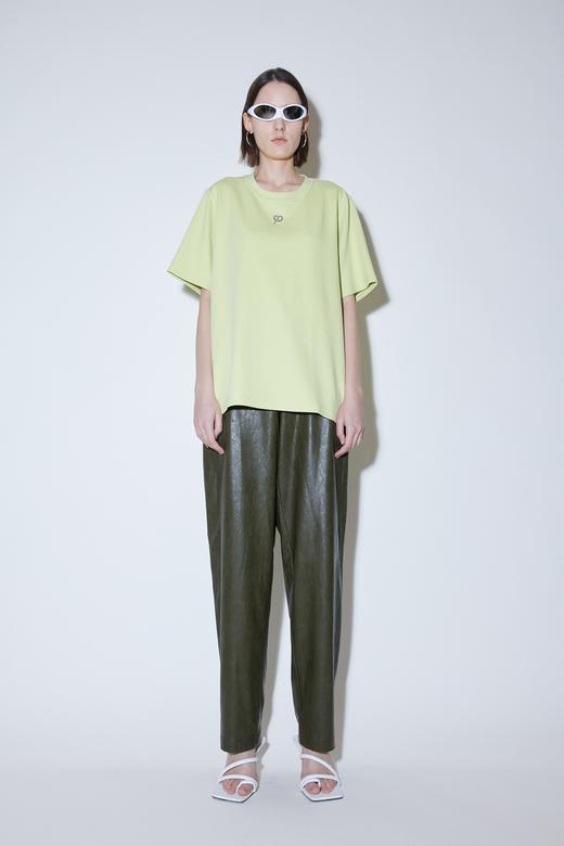 解构外露金属logo T恤 商品图0