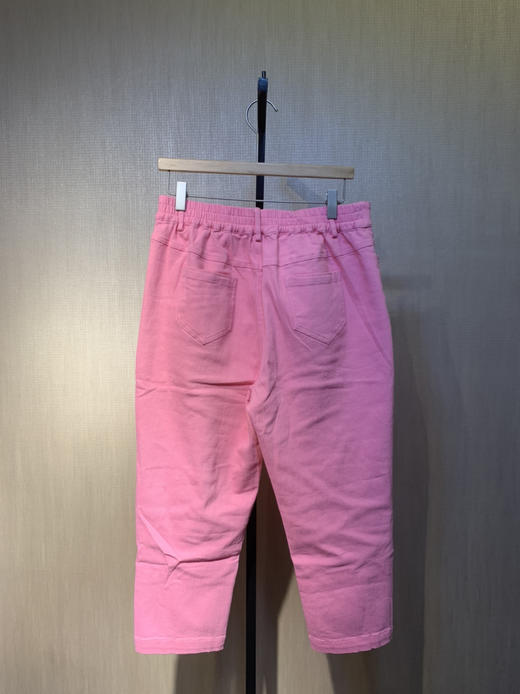 针丝缘春夏爆款糖果色彩裤大码高弹舒适显瘦弹力彩裤8001 商品图3