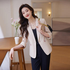 收腰职业休闲西服小西装外套QL-YY-5518