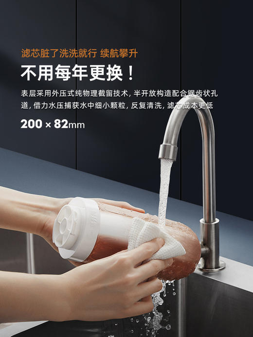 C2 9001 Pro MAX 四重嵌套净滤 矽藻瓷可清洗 易开得滤芯 商品图4