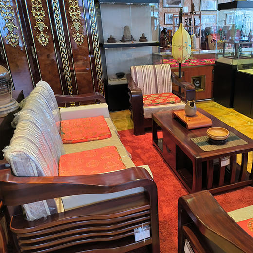 行云流水红木沙发 商品图0