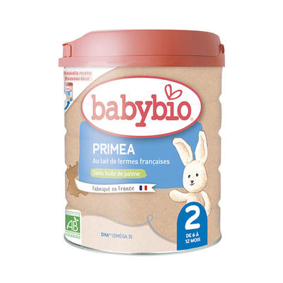 【保税直发】法国 伴宝乐BABYBIO PRIMEA 1-3段标准型- 800克（新旧版本随机发货~）