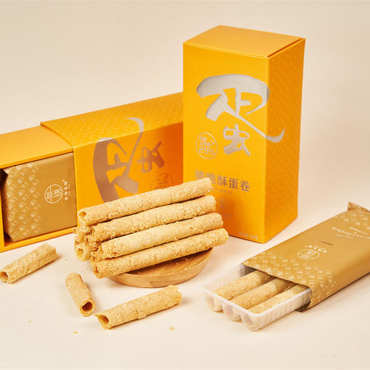 沈爷的宝贝 RJ荣锦原味鸡蛋卷165g/盒 茶点零嘴零食点心糕点包邮 商品图2