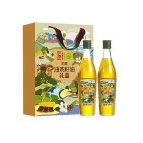 中粮初萃油茶籽油礼盒500ml*2