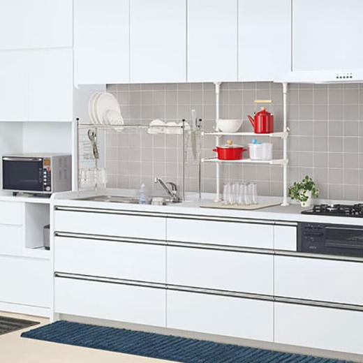 伸缩水槽上方置物架SUS 商品图2