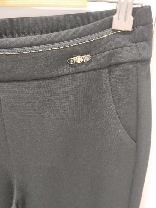 新百3楼康尼威新品上柜春款直筒休闲西裤黑色货号6905 商品图1