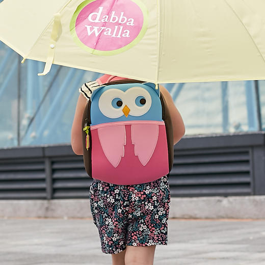 美国dabbawalla瓦拉包 男女儿童防走失包牵引绳迷你双肩书包1-4岁 商品图10