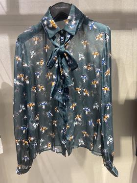 E ARMANI 女衬衫  BNC02TB2501-015 .100%SILK